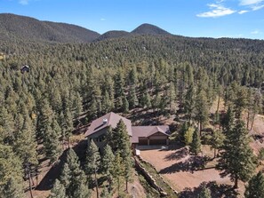 Exterior - Luxury Mountain Estate | Hot Tub | Wood Burning Fireplace | Game Room (Woodland Park)