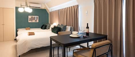 1 habitación, wifi gratis y ropa de cama