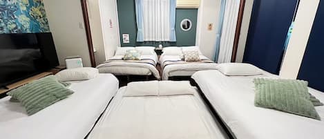 1 多间卧室、免费 WiFi、床单