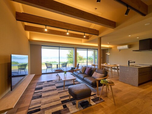 Half boardVilla Deluxe Ocean view Dinner is of / Takehara Hiroshima