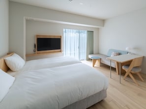 1 habitación, escritorio, wifi gratis y ropa de cama