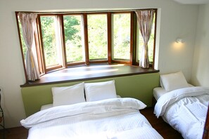 1 chambre, bureau, Wi-Fi gratuit, draps fournis