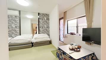 2 habitaciones, escritorio, wifi gratis y ropa de cama
