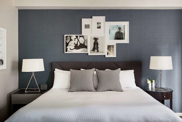 1 makuuhuone, työpöytä, silitysrauta/-lauta, ilmainen Wi-Fi