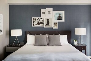 1 makuuhuone, työpöytä, silitysrauta/-lauta, ilmainen Wi-Fi