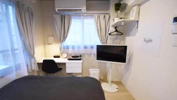 1 bedroom, desk, iron/ironing board, free WiFi