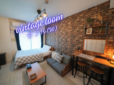 1 bedroom, desk, free WiFi, bed sheets. Room 504 double room 1 to 2 people - 504 / Hiroshima Hiroshima
