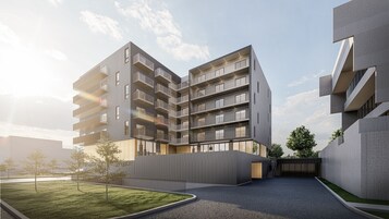 Fachada de la propiedad