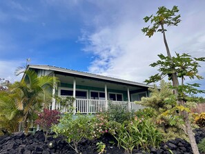 Exterior - Peaceful Big Island Homebase with Coastline Views
 (Naalehu)