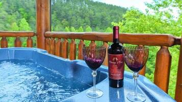 Bain à remous extérieur