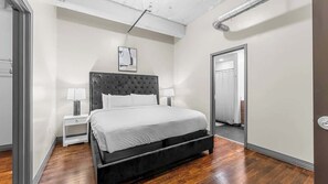 2 bedrooms, iron/ironing board, travel crib, WiFi