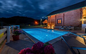 Beheizter Pool
