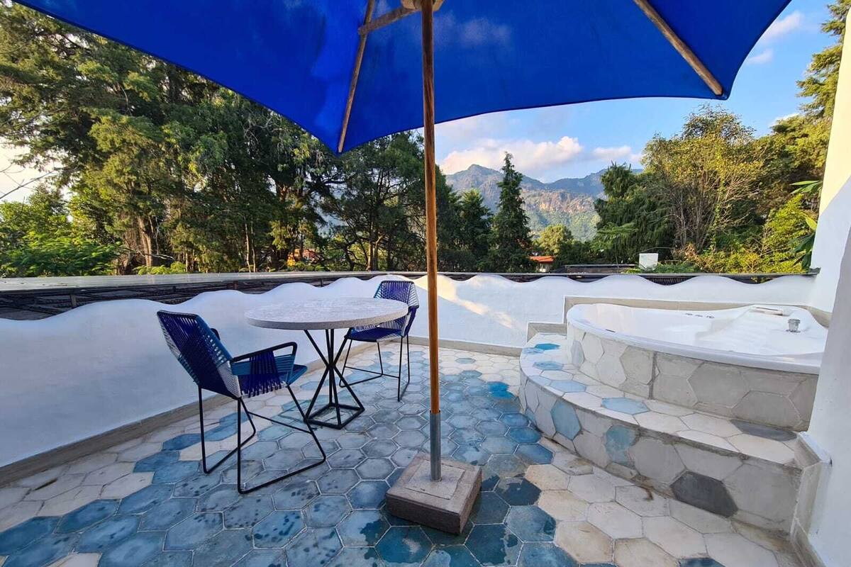 Luxury studio with Jacuzzi and Terrace | Terrace/patio
