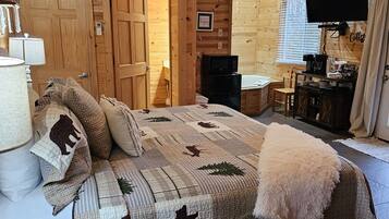 Tabla de planchar con plancha, wifi gratis y ropa de cama