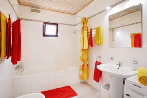 Shower, towels