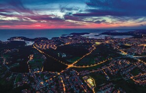 منظر من الجو على ارتفاع عالٍ