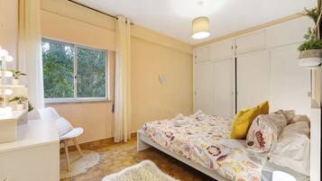 1 Schlafzimmer, Bügeleisen/Bügelbrett, kostenloses WLAN, Bettwäsche