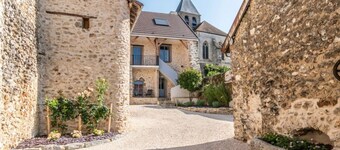 Ferienhaus 'Gîte La Voisine' mit Privatterrasse, WLAN und Klimaanlage