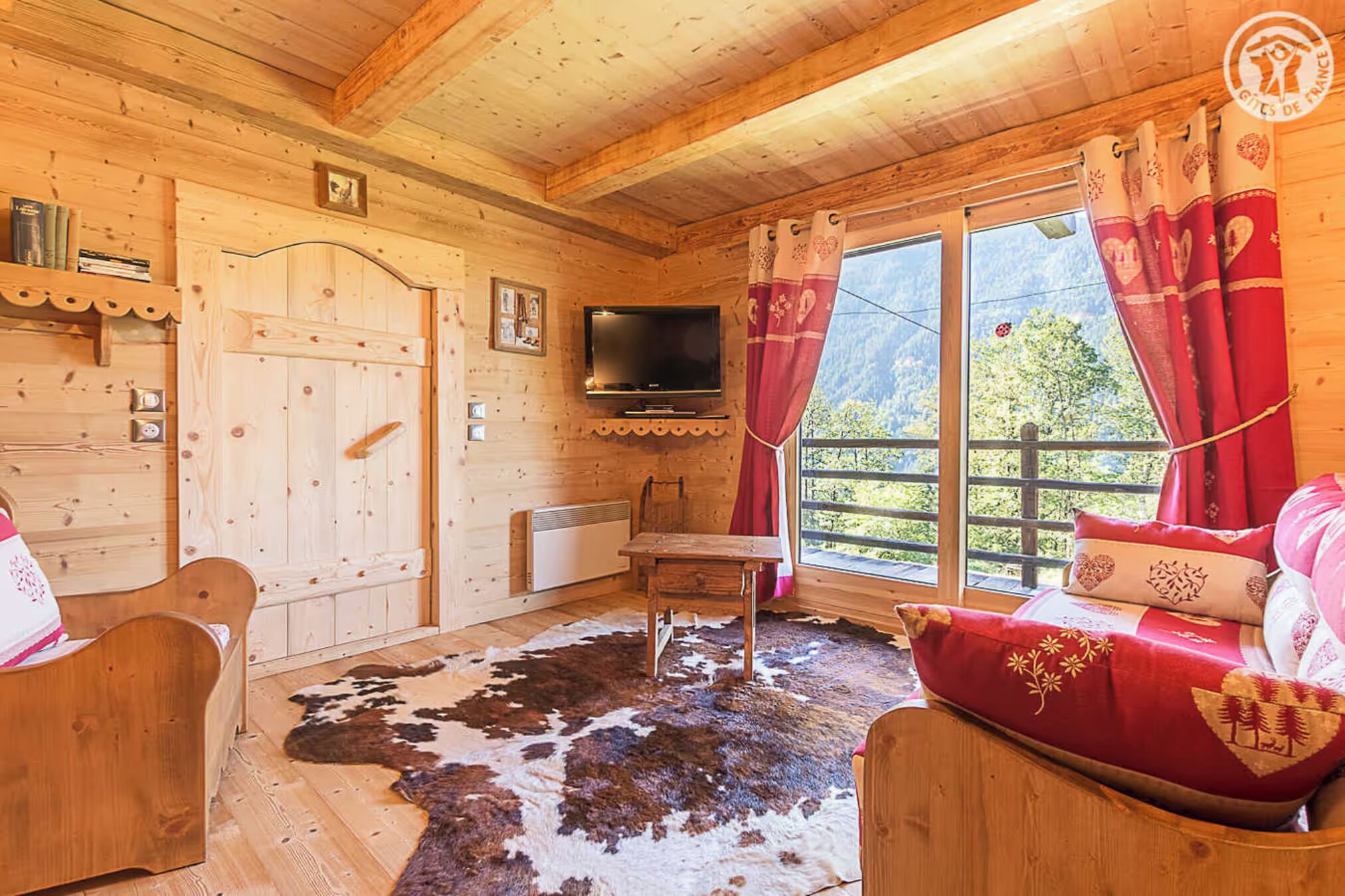 TV, fireplace, DVD player