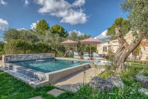 Pool - Villa 'Cottage Romantico with Pool' with Private Pool, Wi-Fi and Air Conditioning (Putignano)