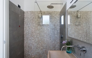 Shower, hair dryer