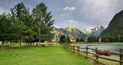Holiday Apartment "La Tua Casa A Brusson" with Mountain View & Shared Garden