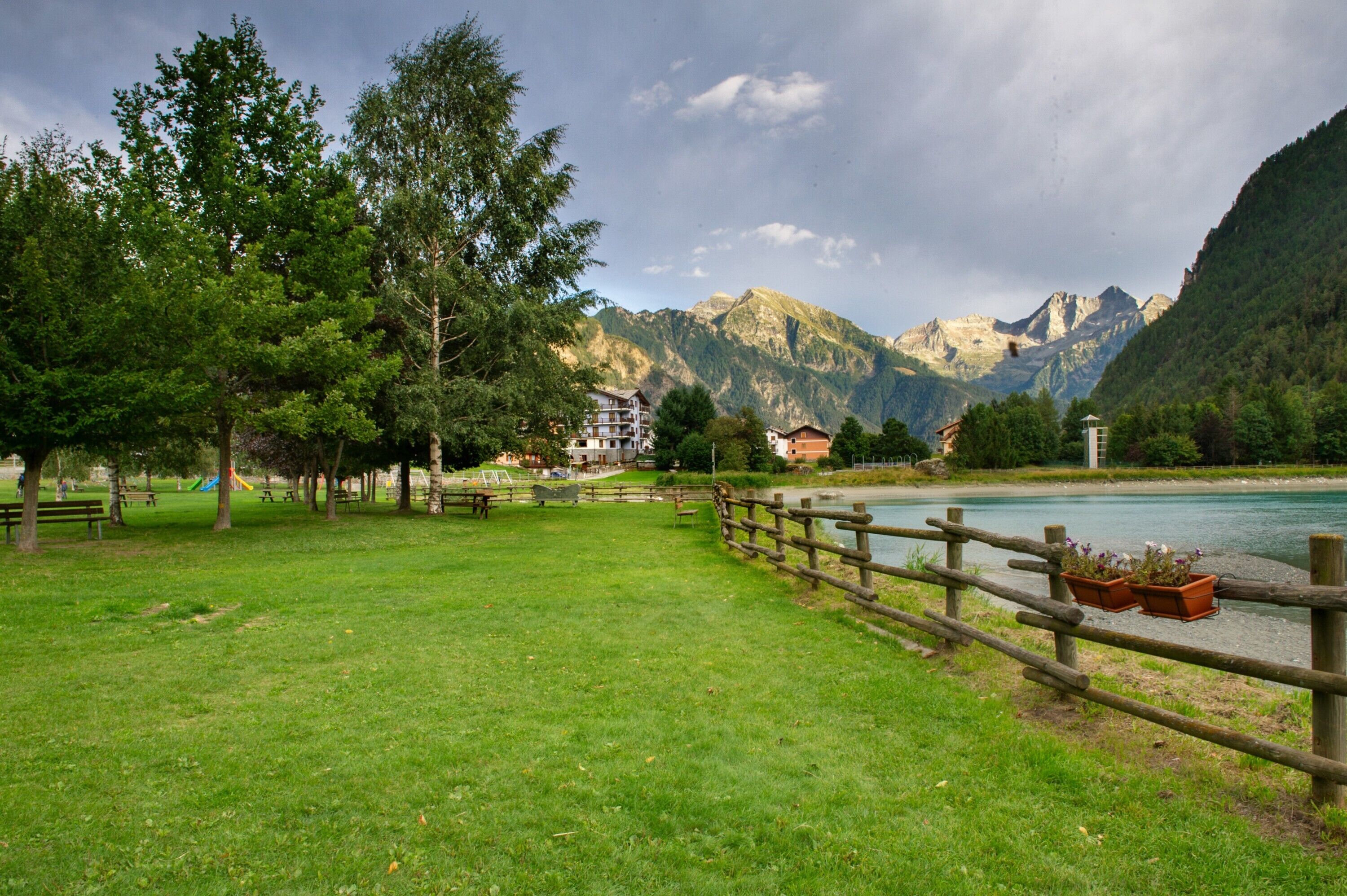 Enceinte de l’hébergement