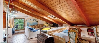 Appartement 'La Liguria Tra Gli Ulivi 2' avec vue sur les montagnes, Wi-Fi et climatisation