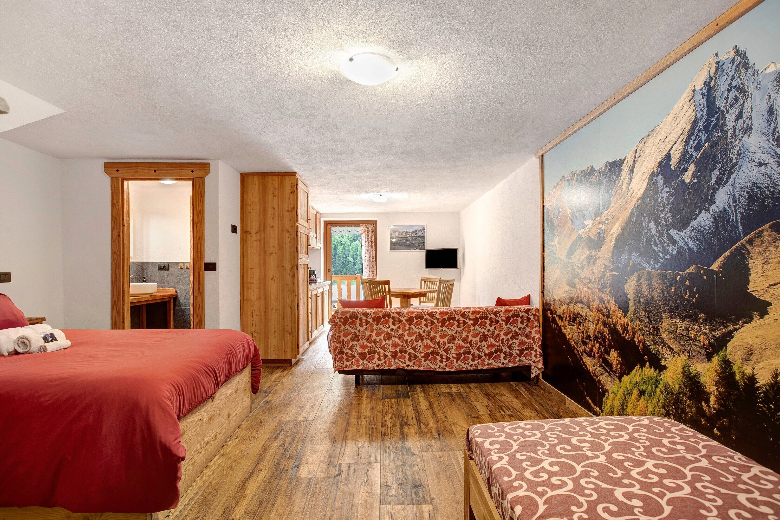 Wifi gratis y ropa de cama 