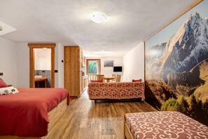 Free WiFi, bed sheets - Studio 'Aux Pieds Du Malatra' 2' surrounded by mountains (Saint Rhemy en Bosses)