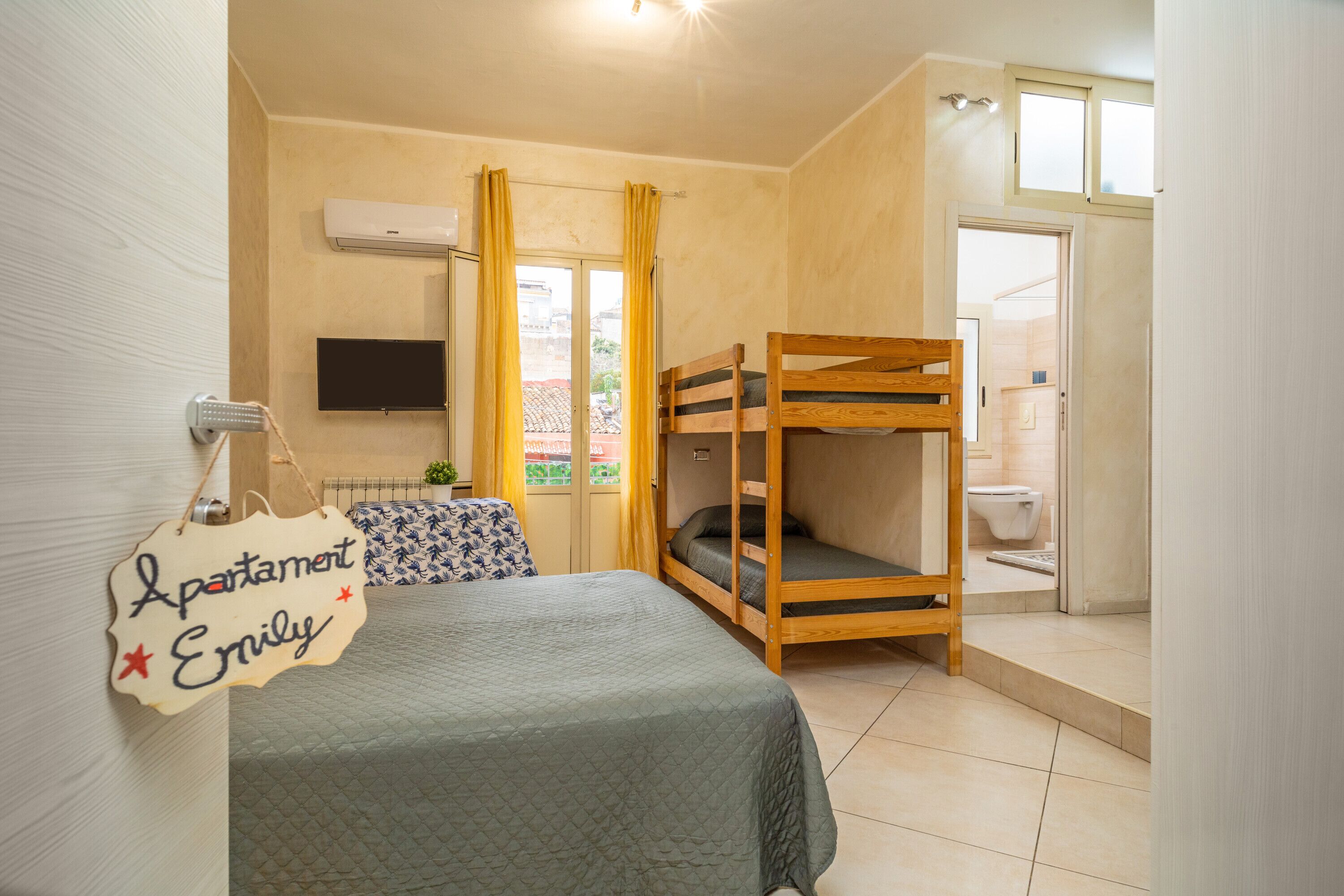 1 sovrum, gratis wi-fi och sängkläder