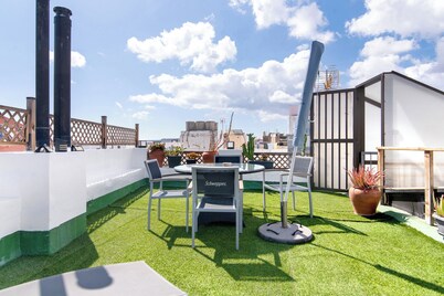 Casa de vacaciones 'Apto Don Pepe - Casa San Marcial' con terraza compartida y Wi-Fi