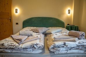 1 slaapkamer, een strijkplank/strijkijzer, wifi, beddengoed