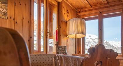 Typical wooden apartment, warm and cozy suitable for a large family