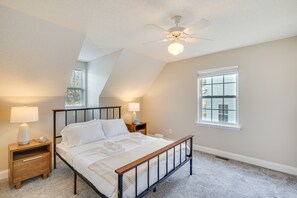 3 chambres, bureau, fer et planche à repasser, accès Internet