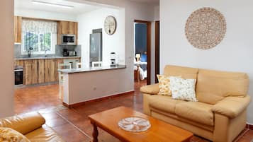 Televisión y chimenea