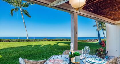 Spectacular Ocean Front, Garden Level, Corner Unit, Stunning Views for 4 in Kona