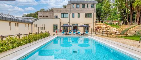 Una piscina climatizada