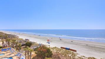 Accommodatie ligt op het strand