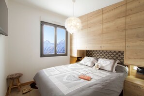 3 bedrooms, iron/ironing board, free WiFi, bed sheets - Superbe vue sur le glacier Muzelle | T3 + navette (Les Deux Alpes)