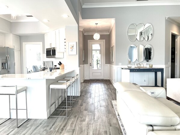 Smart-tv en een open haard