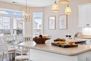 Dining - Lost Shaker of Salt by Brunswick Vacation Rentals: OIB 2nd Row Home w/ Pool (Ocean Isle Beach)