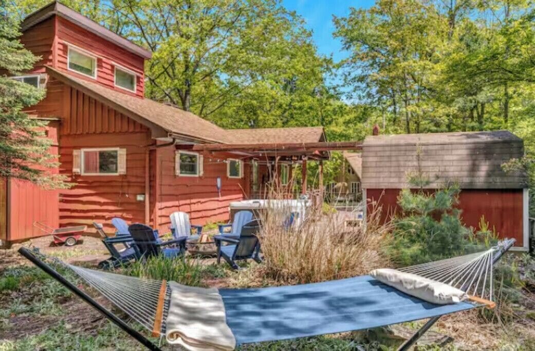 Overnatningsstedets område