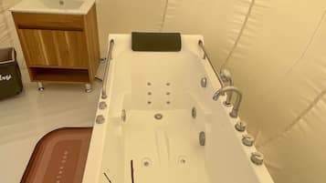 Secador de pelo, toallas, jabón, shampoo