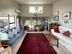 Open plan living room