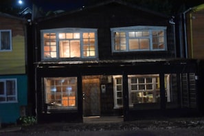 Majoituspaikan julkisivu