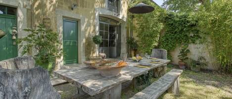 Opções para refeição ao ar livre