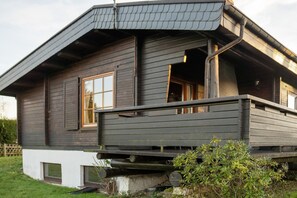 Exterior detail - Chalet “Bühberg Alm” with Private Terrace, Balcony and Wi-Fi (Bad Lauterberg im Harz)