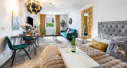 Ferienwohnung 'Deluxe Apartement Mit Terrasse' mit Gemeinschaftsterrasse und WLAN