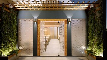 Fassade der Unterkunft